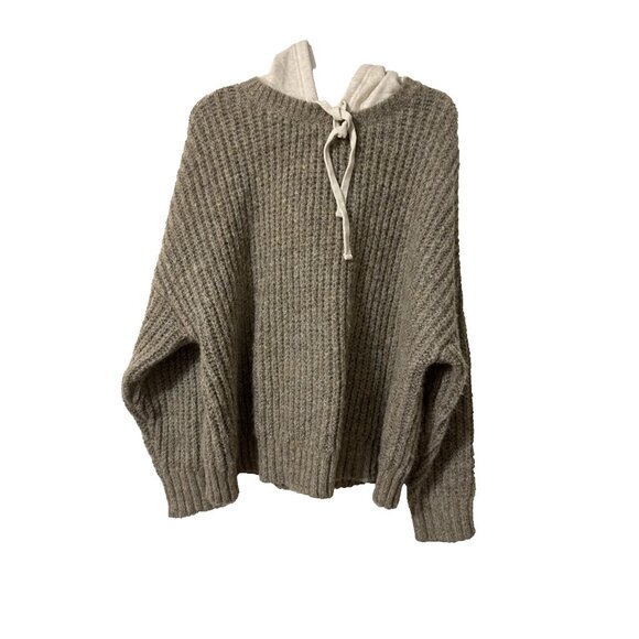 Aerie Sweaters - Offline by Aerie Hooded Sweater Brown Size XL